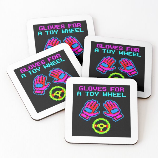 Item preview, Toy Wheel Gloves - Sim Racing Humor designed and sold by GarageGraphics.
