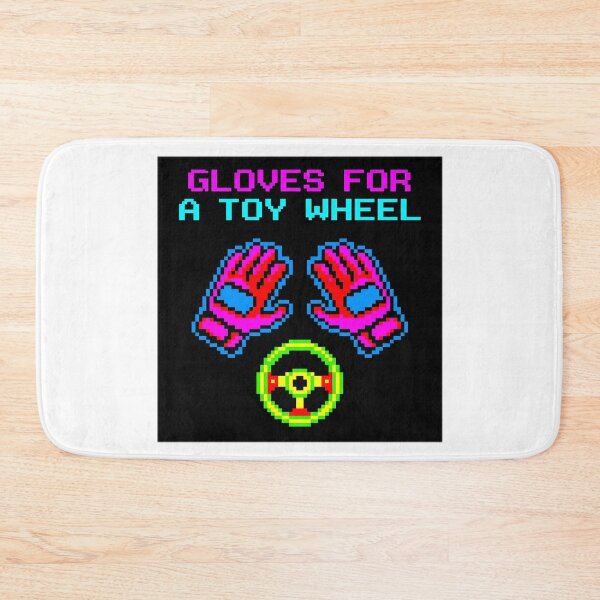 Item preview, Toy Wheel Gloves - Sim Racing Humor designed and sold by GarageGraphics.