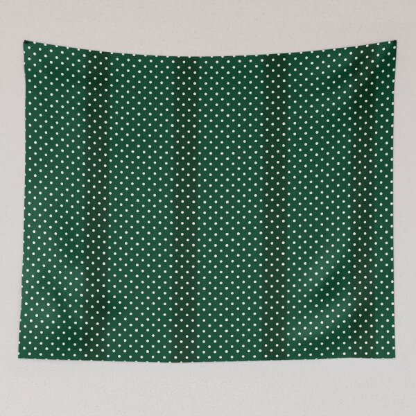 Item preview, Forest Green Polka Dot Phone Case Gift for Her | Minimalist Dark Green Dotted Tote Bag Gift for Mom | Elegant Emerald Polka Dot Journal Gift for Student | Green and White Dot Blanket Gift designed and sold by VivaFy.
