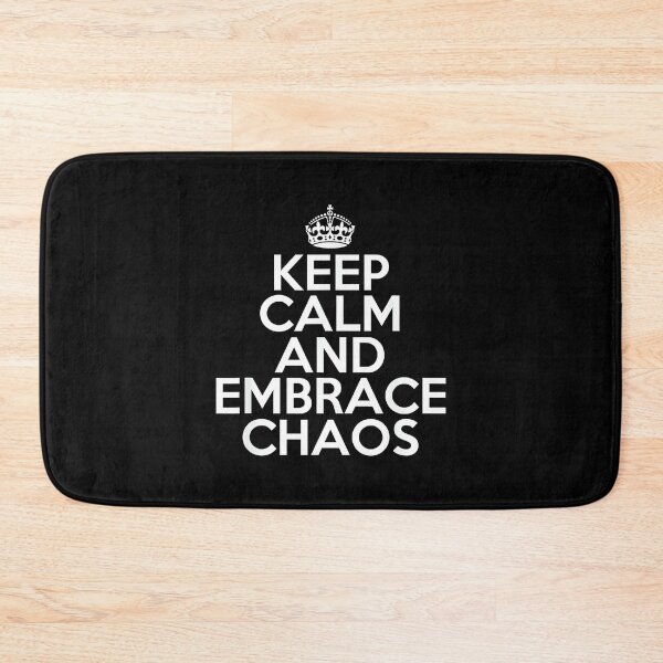 Item preview, Funny Keep Calm and Embrace Chaos Sarcastic Chaos designed and sold by AndersonLFernan.