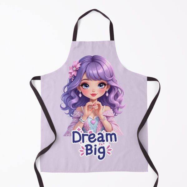 Item preview, Cute Fashion Doll Making Heart – Dream Big Illustration designed and sold by daila70.