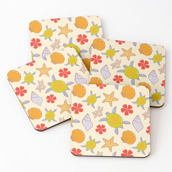 Item preview, Hand-Drawn Ocean Sea Life Pattern designed and sold by Olive Lane Creative.