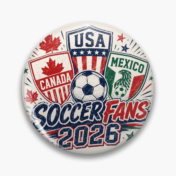 Item preview, Soccer Fans 2026 Canada, USA, Mexico designed and sold by legendaryskins.