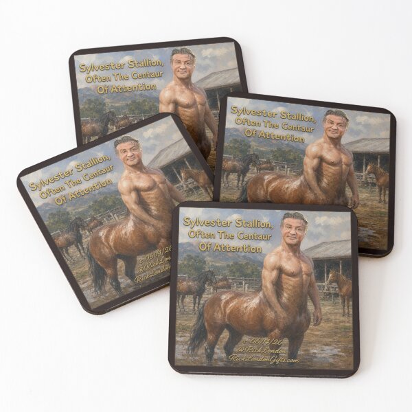 Item preview, Ranch Centaur Parody – Funny Mythical Creature Cartoon designed and sold by Rick London Gifts.