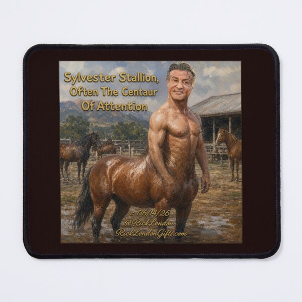 Item preview, Ranch Centaur Parody – Funny Mythical Creature Cartoon designed and sold by Rick London Gifts.
