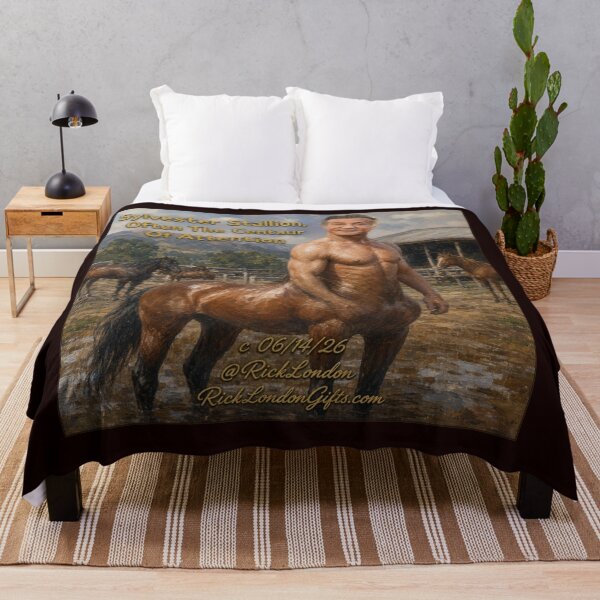 Item preview, Ranch Centaur Parody – Funny Mythical Creature Cartoon designed and sold by Rick London Gifts.
