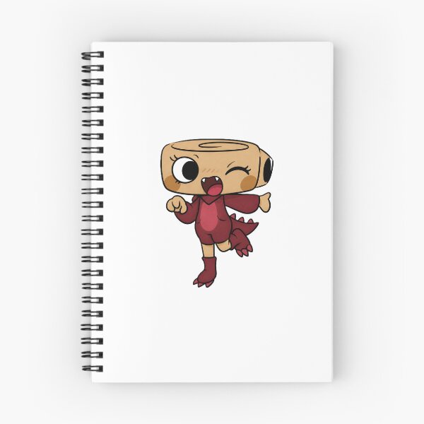Item preview, Cute Chibi Dino Girl Sticker | Roaring Kawaii Dinosaur Character Shelly designed and sold by kitsune3030.