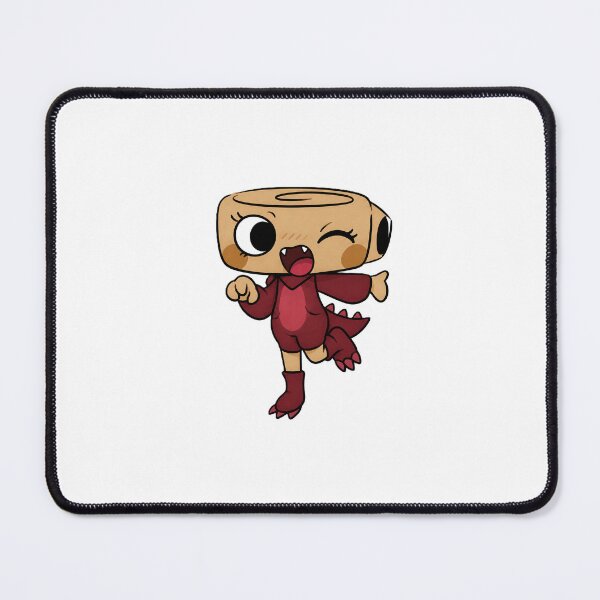 Item preview, Cute Chibi Dino Girl Sticker | Roaring Kawaii Dinosaur Character Shelly designed and sold by kitsune3030.