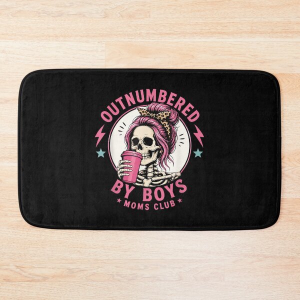 Item preview, Funny Outnumbered By Boys Boy Mom Club Skeleton Chaos Life designed and sold by AndersonLFernan.
