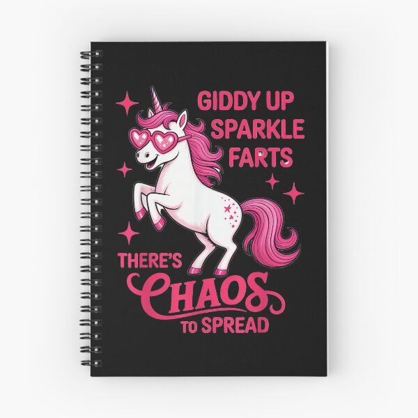 Item preview, Giddy Up Sparkle Farts There's Chaos to Spread Unicorn Farts designed and sold by AndersonLFernan.