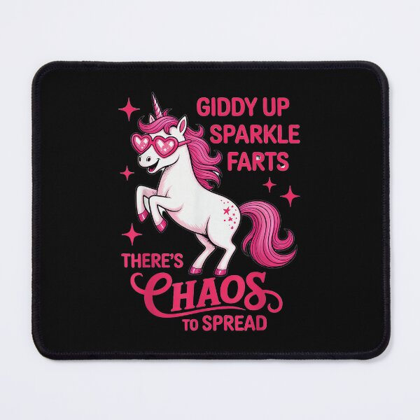 Item preview, Giddy Up Sparkle Farts There's Chaos to Spread Unicorn Farts designed and sold by AndersonLFernan.
