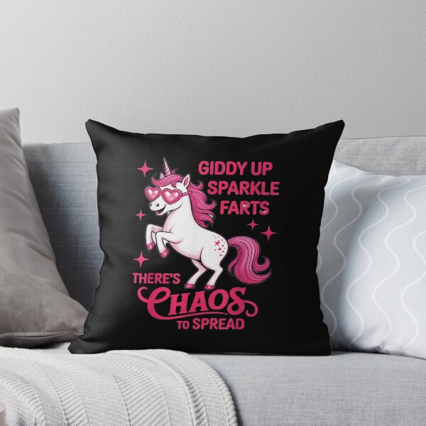 Item preview, Giddy Up Sparkle Farts There's Chaos to Spread Unicorn Farts designed and sold by AndersonLFernan.
