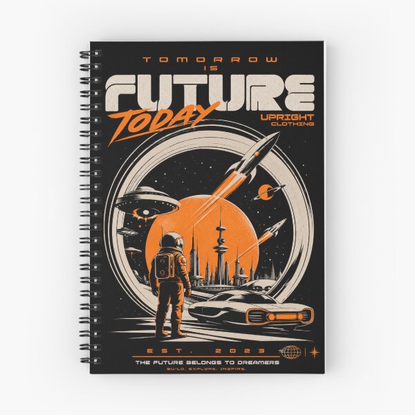 Item preview, Future Today Retro Sci-Fi Space Explorer designed and sold by PunkVerseStudio.
