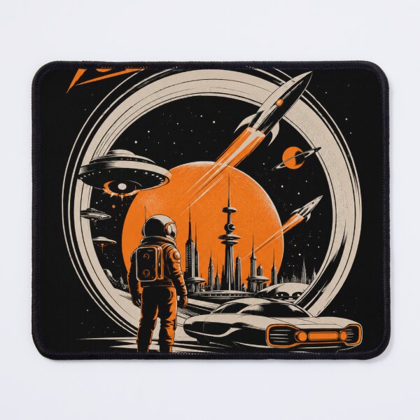 Item preview, Future Today Retro Sci-Fi Space Explorer designed and sold by PunkVerseStudio.
