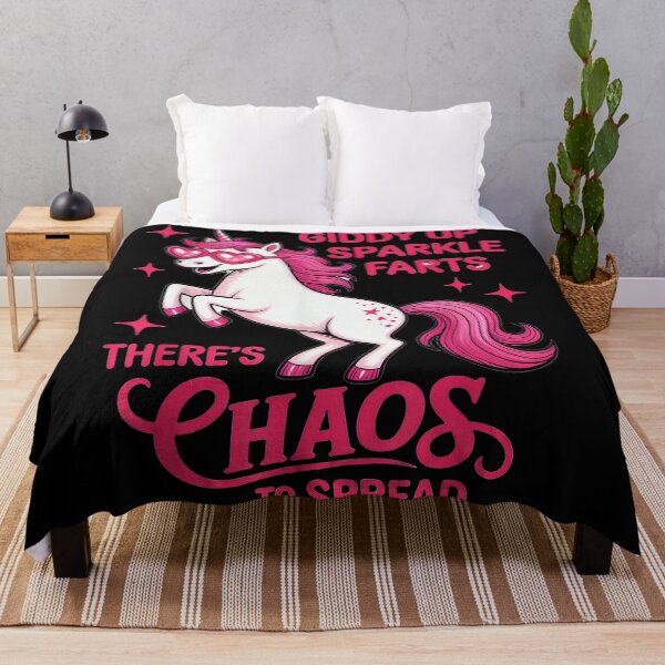 Item preview, Giddy Up Sparkle Farts There's Chaos to Spread Unicorn Farts designed and sold by AndersonLFernan.