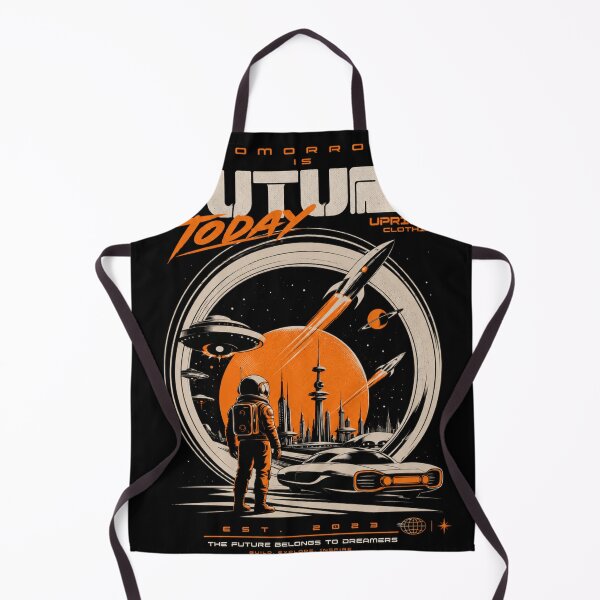 Item preview, Future Today Retro Sci-Fi Space Explorer designed and sold by PunkVerseStudio.