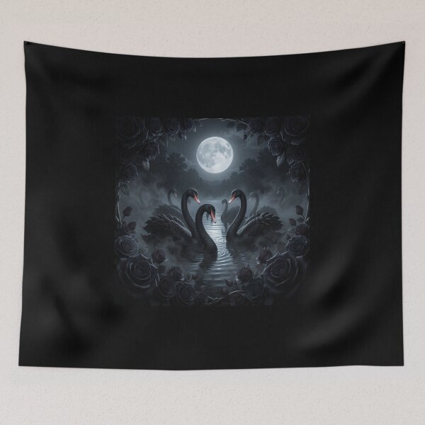 Item preview, Gothic Swans | Dark Romance designed and sold by JanjjaSoulInk.