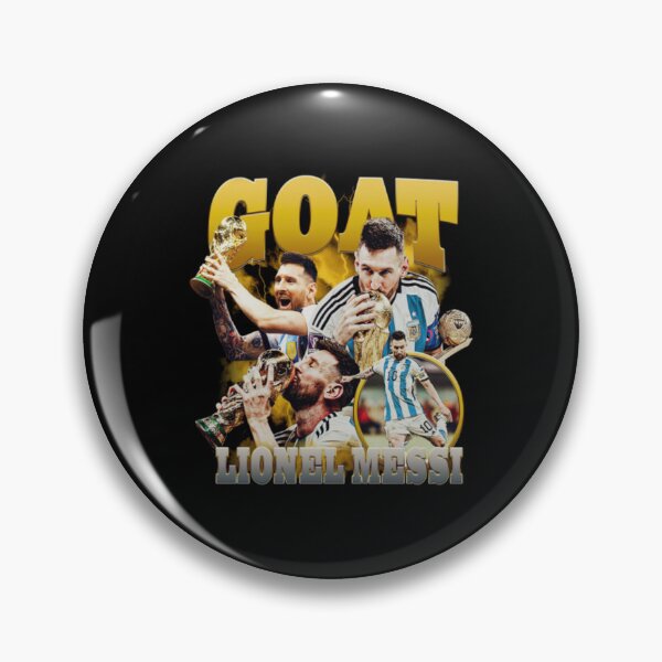 Item preview, GOAT Lionel Messi World Cup Champion designed and sold by Soceitiz.