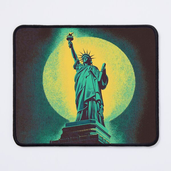 Item preview, Statue of Liberty under the Neon Moon designed and sold by ClubVacay.