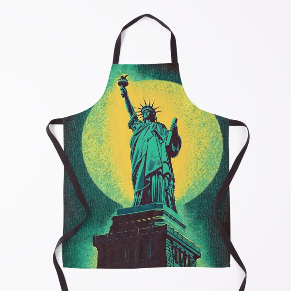 Item preview, Statue of Liberty under the Neon Moon designed and sold by ClubVacay.