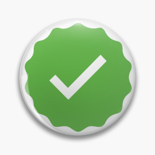 Item preview,  Transparent  Verified Check Mark Sticker designed and sold by Pophands.