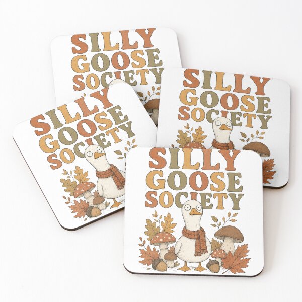Item preview, Silly Goose Society | Funny Goose Meme Design | Cozy Autumn Humor Gift designed and sold by Fernhaven.