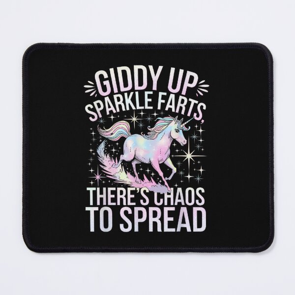 Item preview, Giddy Up Sparkle Farts Tshirt Girl There's Chaos to Spread designed and sold by AndersonLFernan.
