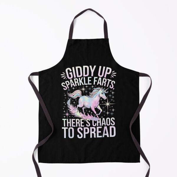 Item preview, Giddy Up Sparkle Farts Tshirt Girl There's Chaos to Spread designed and sold by AndersonLFernan.