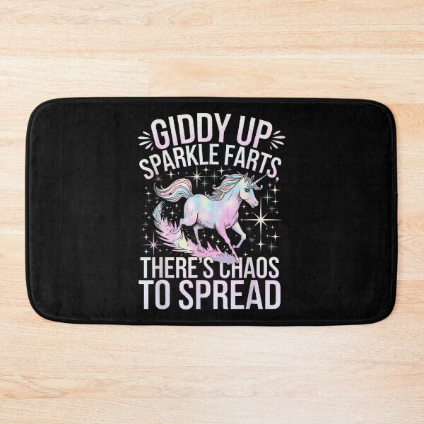 Item preview, Giddy Up Sparkle Farts Tshirt Girl There's Chaos to Spread designed and sold by AndersonLFernan.