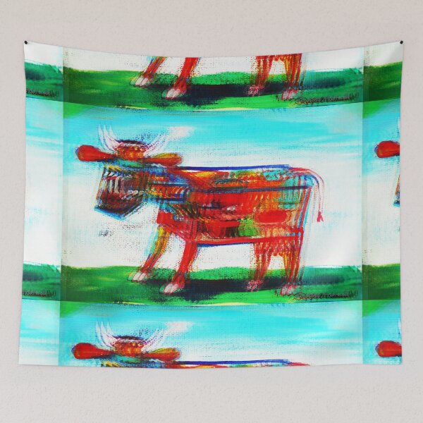 Item preview, Argentine cow designed and sold by Diego Manuel Rodriguez.