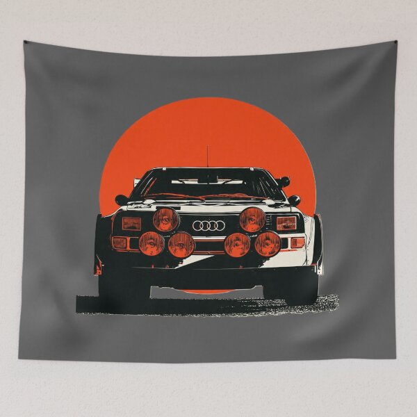 Item preview,  Vintage Audi Quattro Rally designed and sold by Late Theory.
