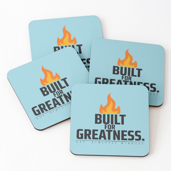Item preview, Built For Greatness Athletic Mindset designed and sold by PrintBreeze.