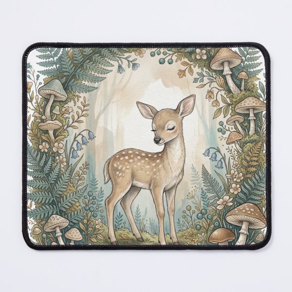 Item preview, Woodland Deer and Fern Arch designed and sold by ASTRAL ART LAB.