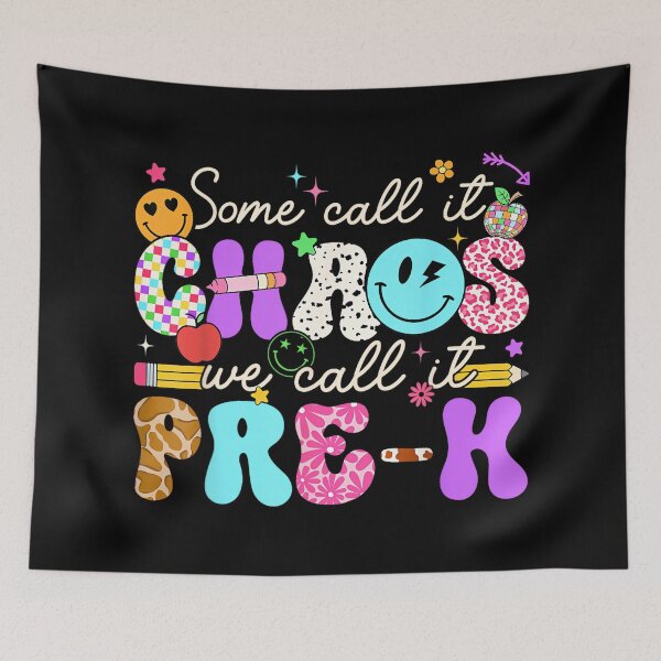 Item preview, Groovy Some Call It Chaos We Call It Pre-k Teacher designed and sold by AndersonLFernan.
