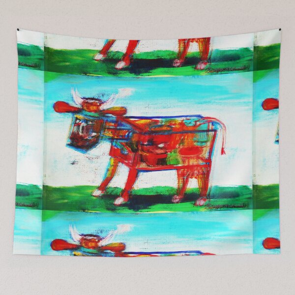 Item preview, Argentine cow designed and sold by Diego Manuel Rodriguez.