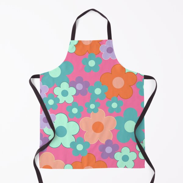 Item preview, Simple flower in turquoise, pink and purple designed and sold by BritishDelights.