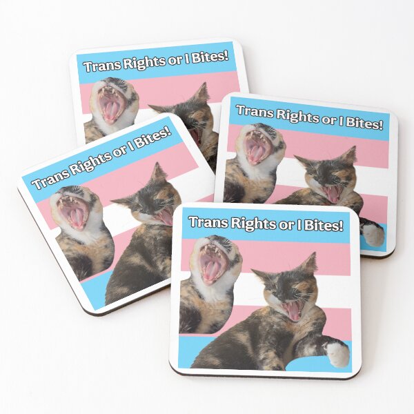 Item preview, Trans rights or I bites! Puddles designed and sold by Puddles4brains.