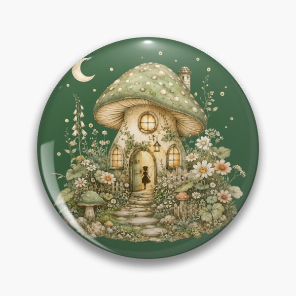Item preview, Fairy Mushroom Cottage Cottagecore Fairycore  designed and sold by MagicMakerPh⭐⭐⭐⭐⭐.