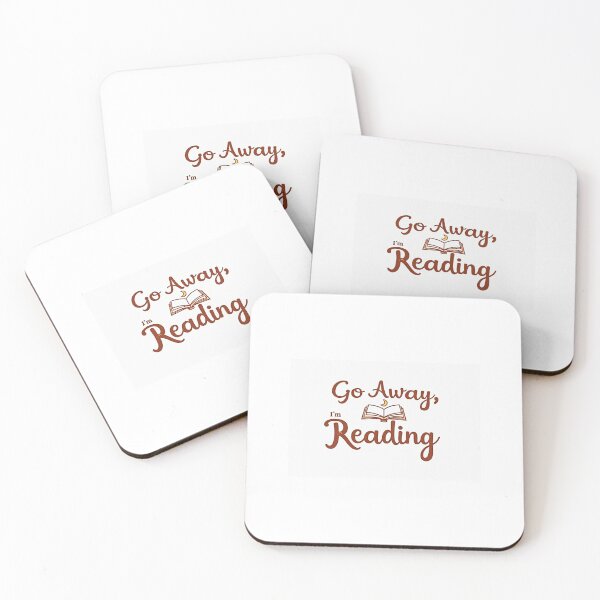 Item preview, Go away I am reading designed and sold by Akosombo.