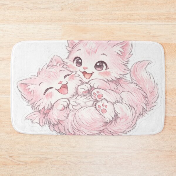 Item preview, cut pink cats  designed and sold by Uni-Fashion.