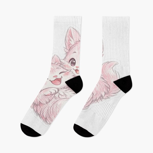Item preview, cut pink cats  designed and sold by Uni-Fashion.