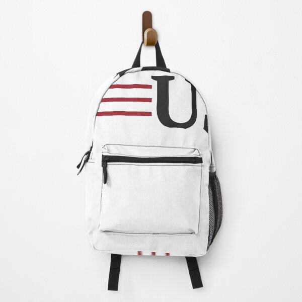 Item preview, Minimalist USA Flag Retro Triple Stripe Shirt designed and sold by TeNovaStudio.
