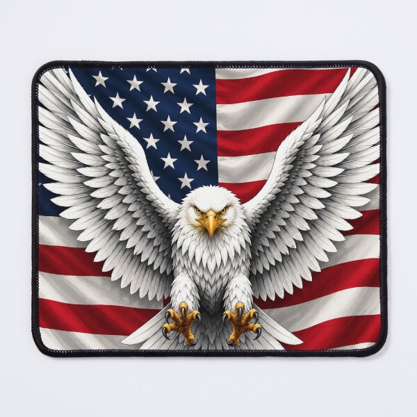 Item preview, USA Freedom Bald Eagle Independence Day designed and sold by afr-saad.