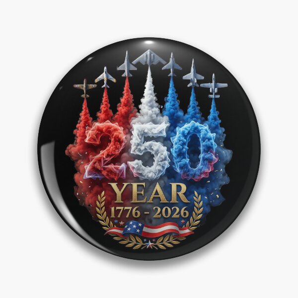 Artikelvorschau, 250 Jahre Amerika – 250. USA-Patriotischer 4. Juli entworfen und verkauft von SylviaYLaughlin.