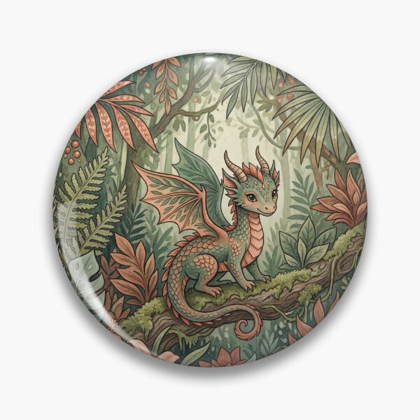 Item preview,  Hidden Woodland Dragon designed and sold by ASTRAL ART LAB.