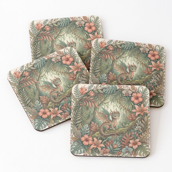 Item preview,  Hidden Woodland Dragon designed and sold by ASTRAL ART LAB.