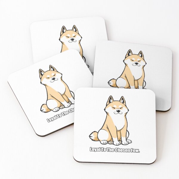 Item preview, Akita Sticker - Loyal To The Chosen Few - Funny Akita Gift designed and sold by pawdrops.