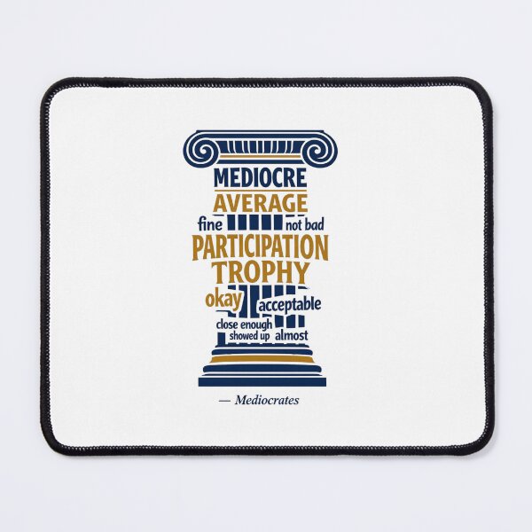 Item preview, Mediocrates Participation Trophy Column designed and sold by Print Loft.