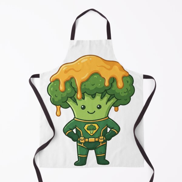 Item preview, Commander Funck — Cute Broccoli Superhero Kawaii Food Art | Conditioned For Kindness designed and sold by monolithstudio.