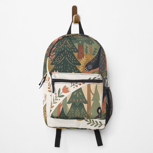 Item preview, Black Bear Carrying Wildflowers designed and sold by ASTRAL ART LAB.